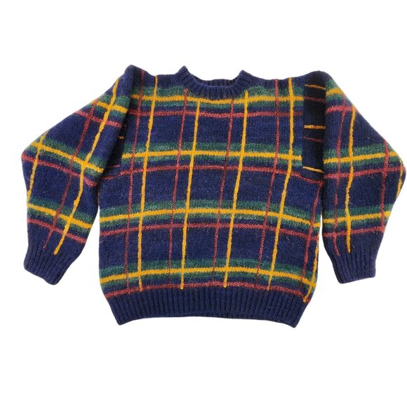Vtg Manos Wool Sweater Unisex S-M 1980s - Picture 1 of 8